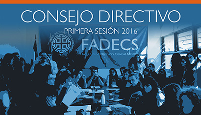 PRIMER SESIÓN DEL 2016 DEL CONSEJO DIRECTIVO DE LA FADECS